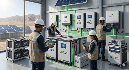 Venta de Baterías Solares en Perú