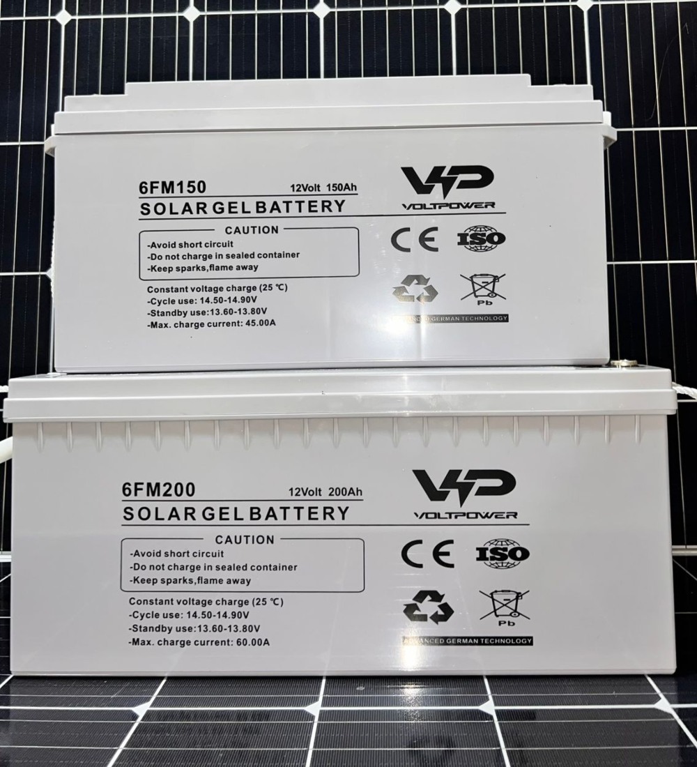 BATERÍA GEL VOLTPOWER 6FM150 2V 150AH