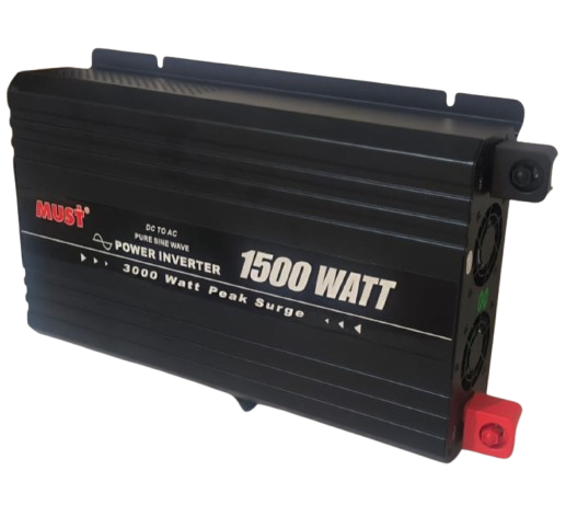 INVERSOR MUST 1500W ONDA PURA 24V